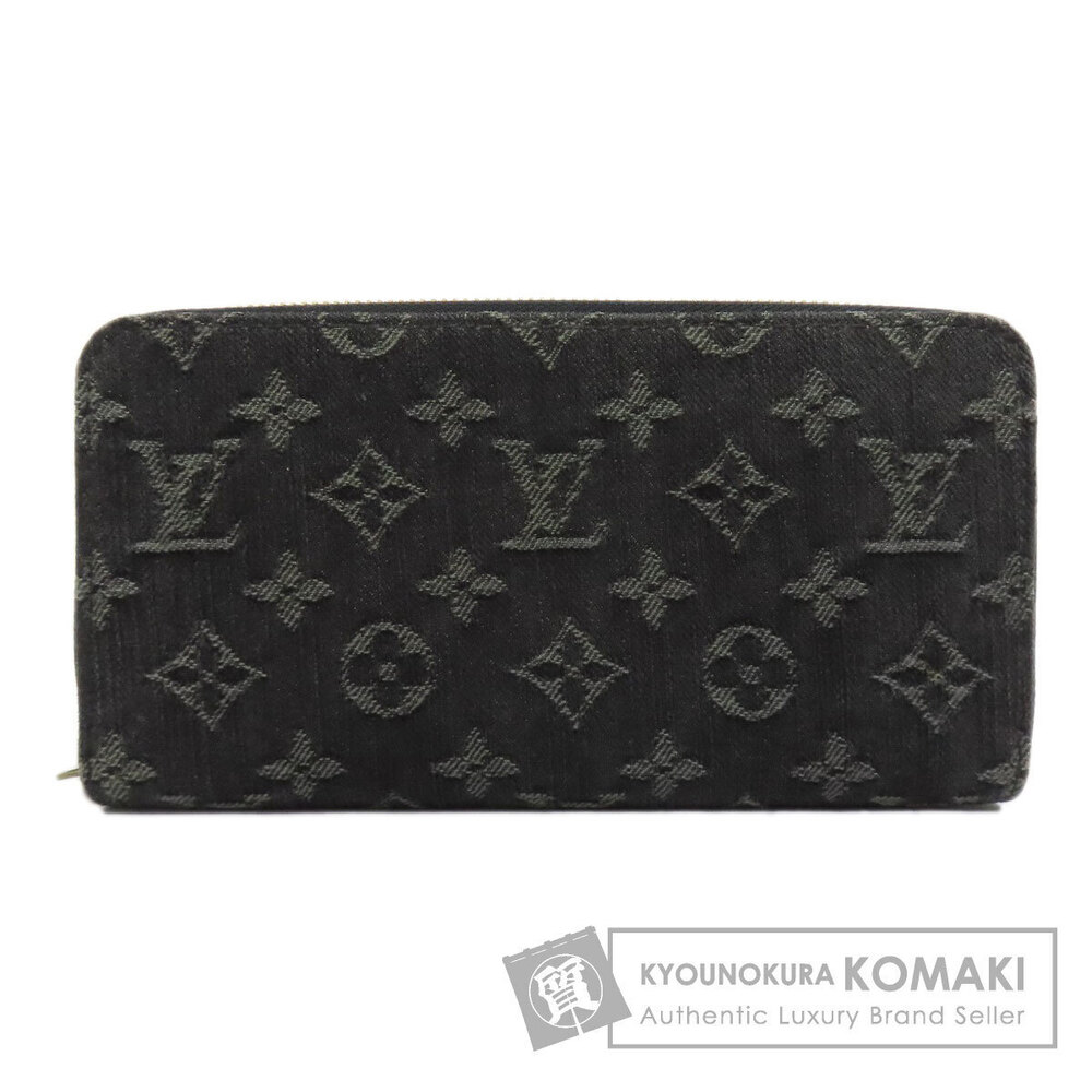 Louis Vuitton Zippy Wallet Long coin Denim